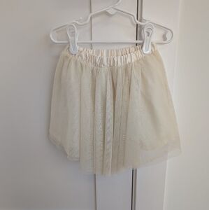 ✨4 for 12 Zara Toddler Skirt in Ivory 3-4 Years